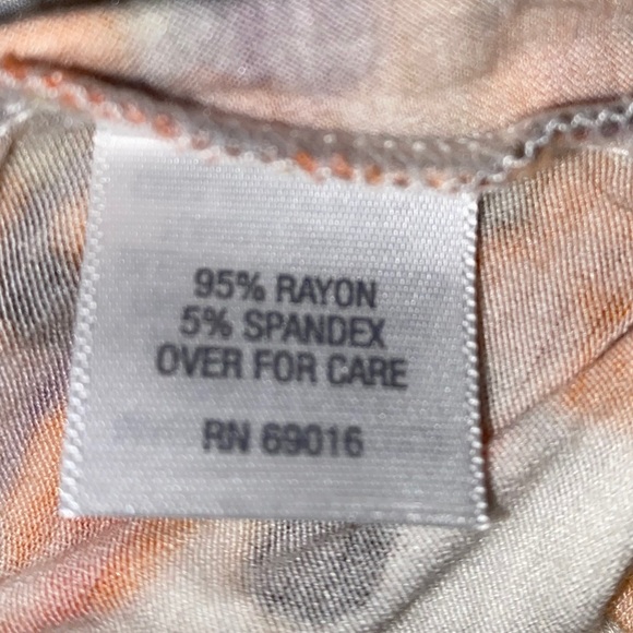 Relativity Size 3X Blurred Color Splats Tank Top - Picture 10 of 10